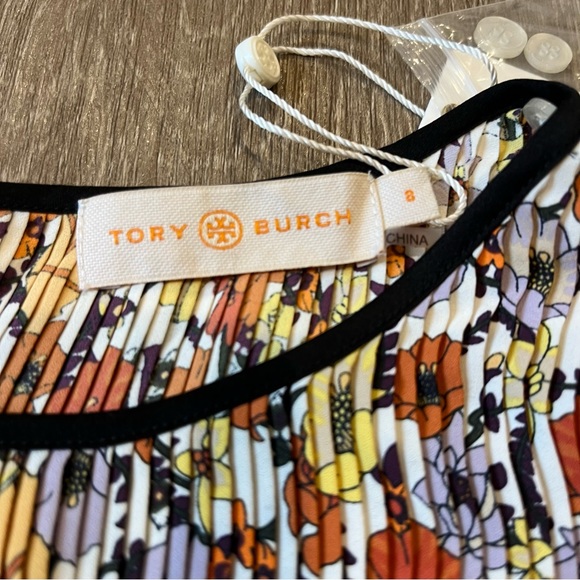 Tory Burch Pleated Ruffle Blouse - Picture 9 of 15